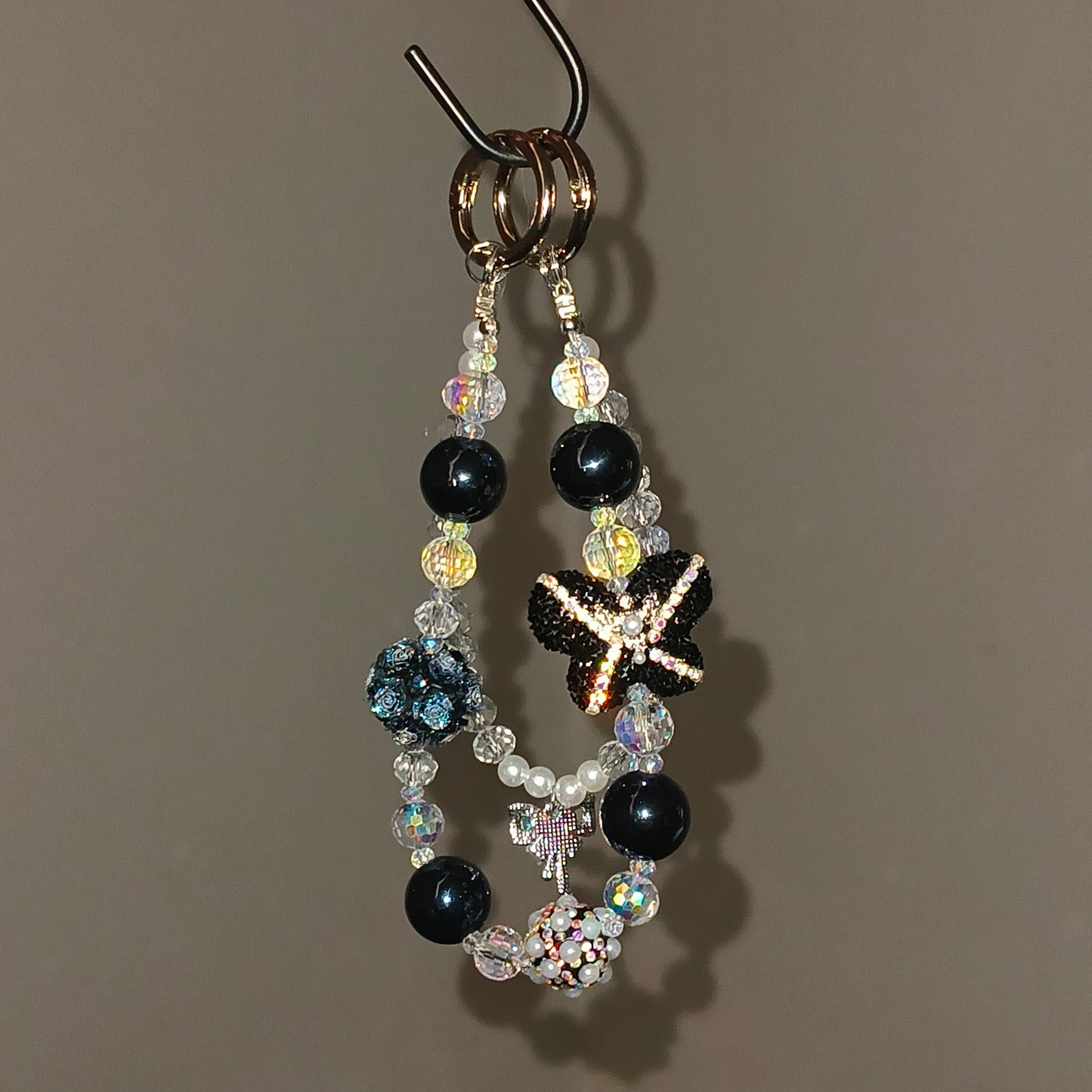 Handmade Bling Phone-straps - Butterfly mini series