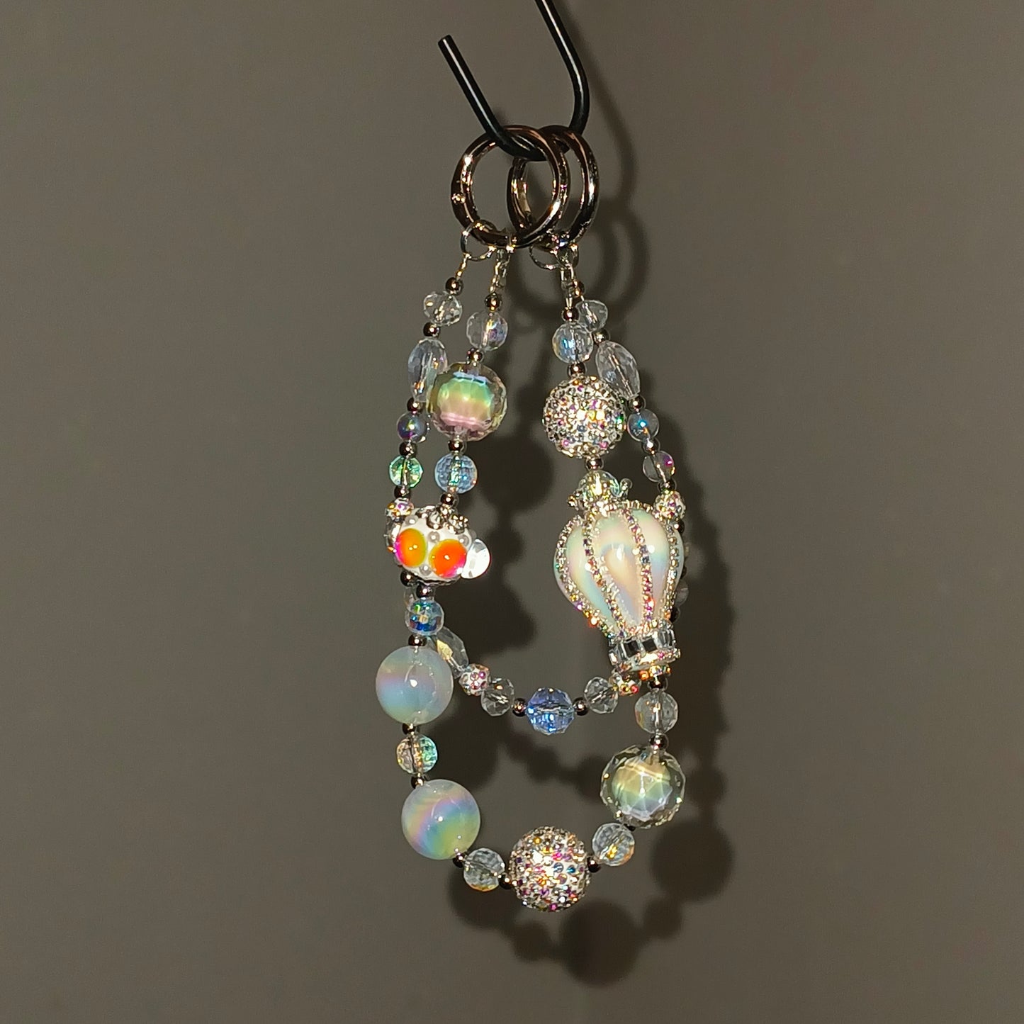 Handmade Bling Phone-straps - Airballoon series