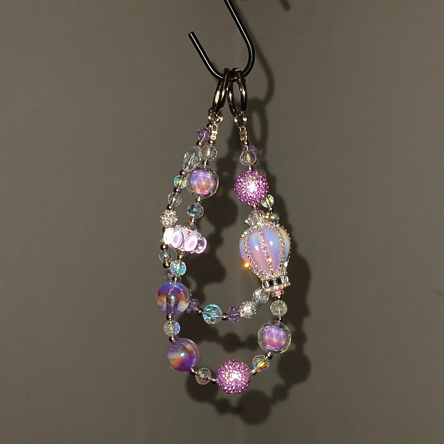 Handmade Bling Phone-straps - Airballoon series