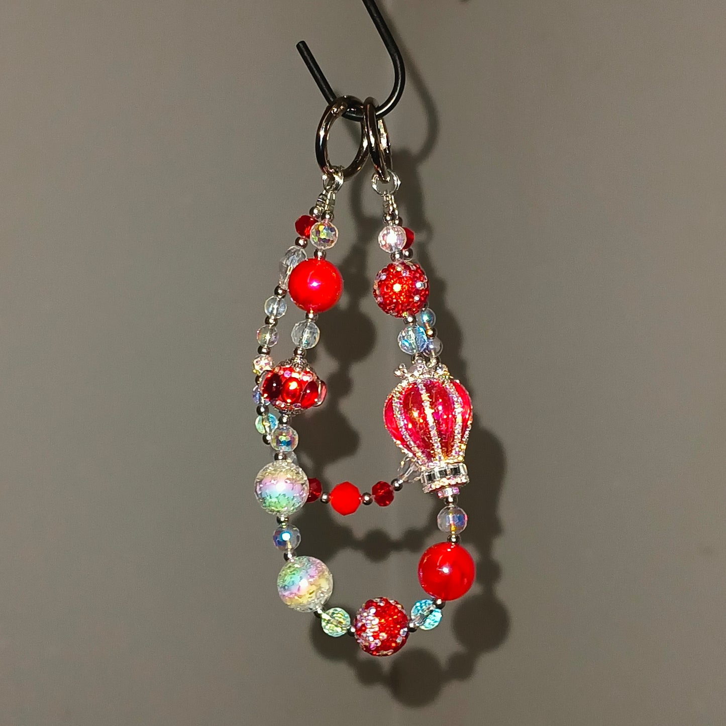 Handmade Bling Phone-straps - Airballoon series