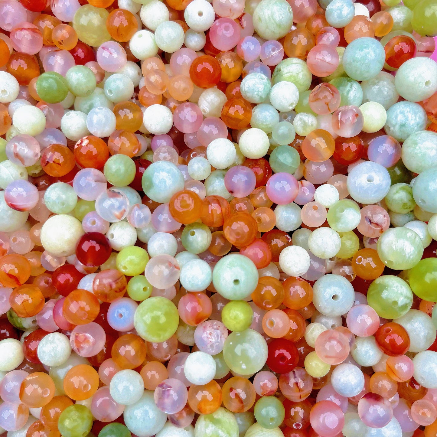Natural Stone - Agate & Jade