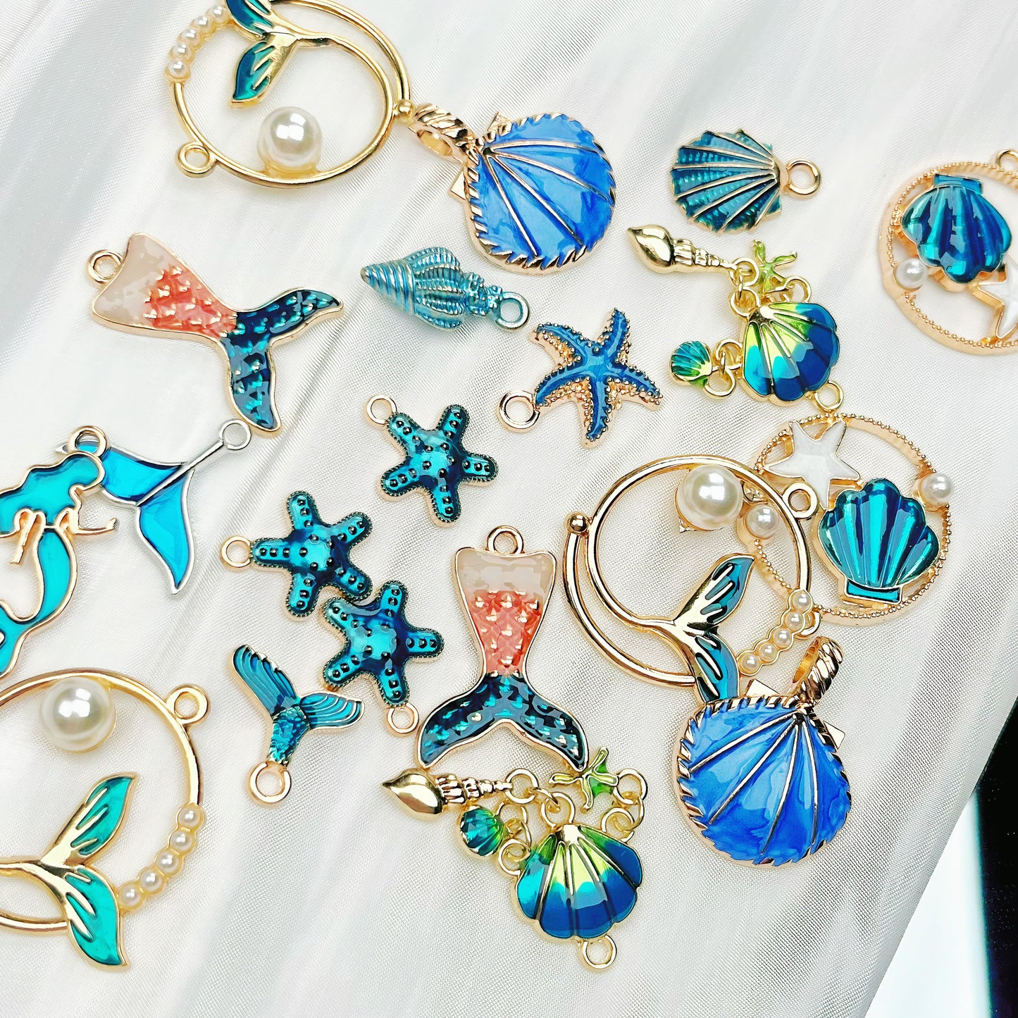 Blue Oceanic Charms