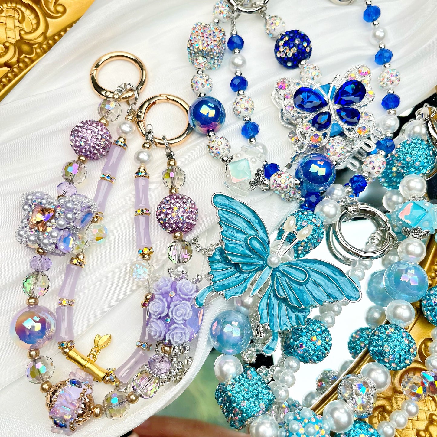 Handmade Fancy Bling Phone Straps