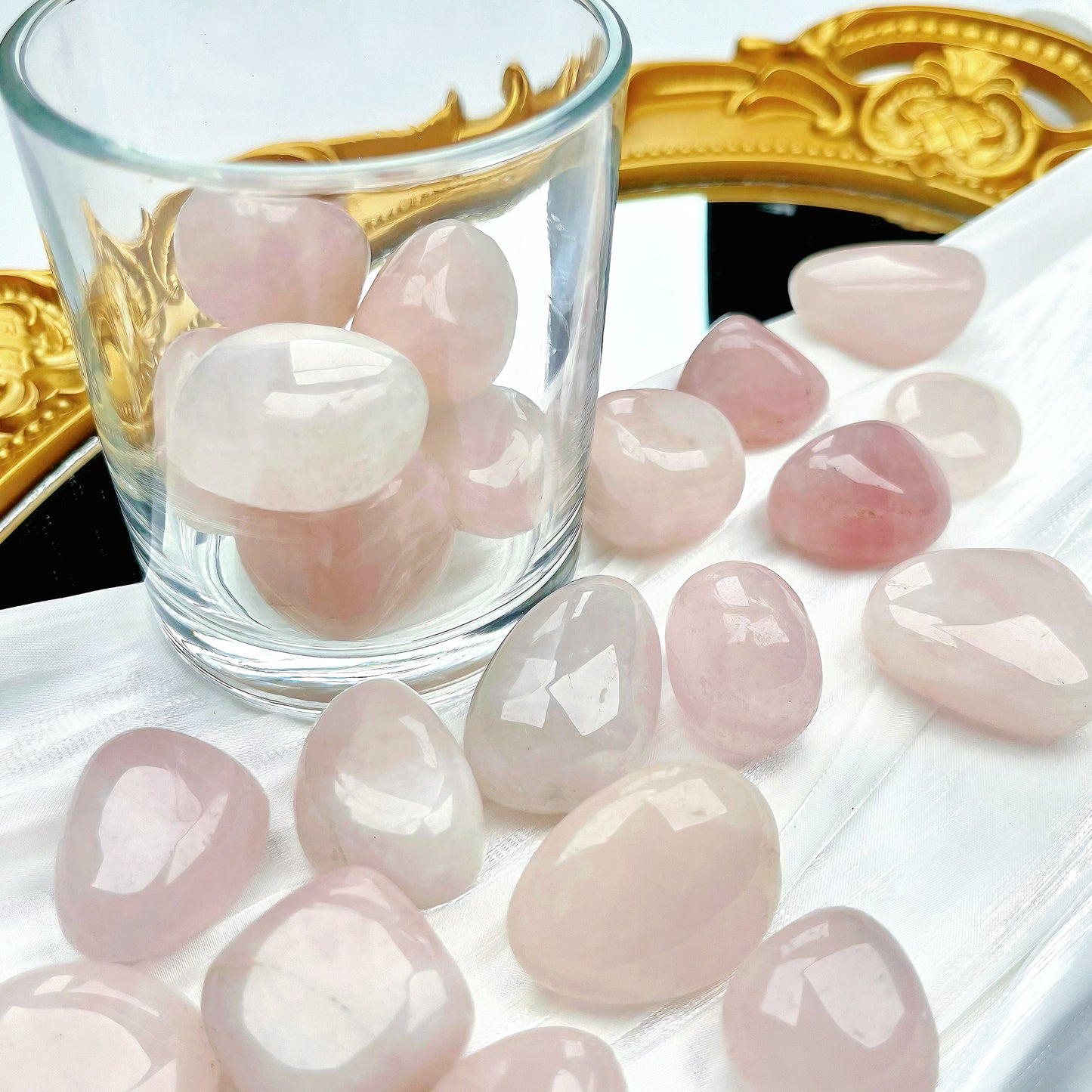 Natural Stone - Rose Quartz Pieces 2-3cm